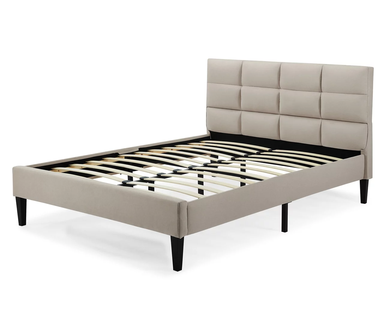 Orson Beige Full Upholstered Bed 5 Orson Beige Full Upholstered Bed - Image 3