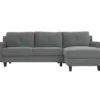 Hayward Gray Rolled Arm Sectional -Storage supplies store 810524579 1