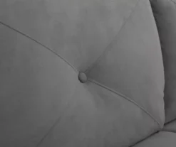 Hayward Gray Rolled Arm Sectional -Storage supplies store 810524579 6