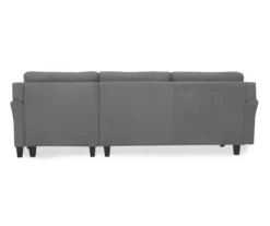 Hayward Gray Curved Arm Sectional 23 Hayward Gray Curved Arm Sectional -Storage supplies store 810524580 3