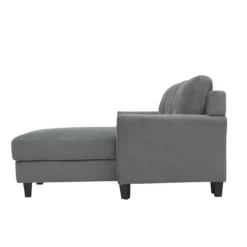 Hayward Gray Curved Arm Sectional 32 Hayward Gray Curved Arm Sectional -Storage supplies store 810524580 31