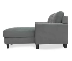 Hayward Gray Curved Arm Sectional 24 Hayward Gray Curved Arm Sectional -Storage supplies store 810524580 4