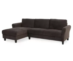 Waverley Coffee Brown Sectional 21 Waverley Coffee Brown Sectional -Storage supplies store 810524581 2