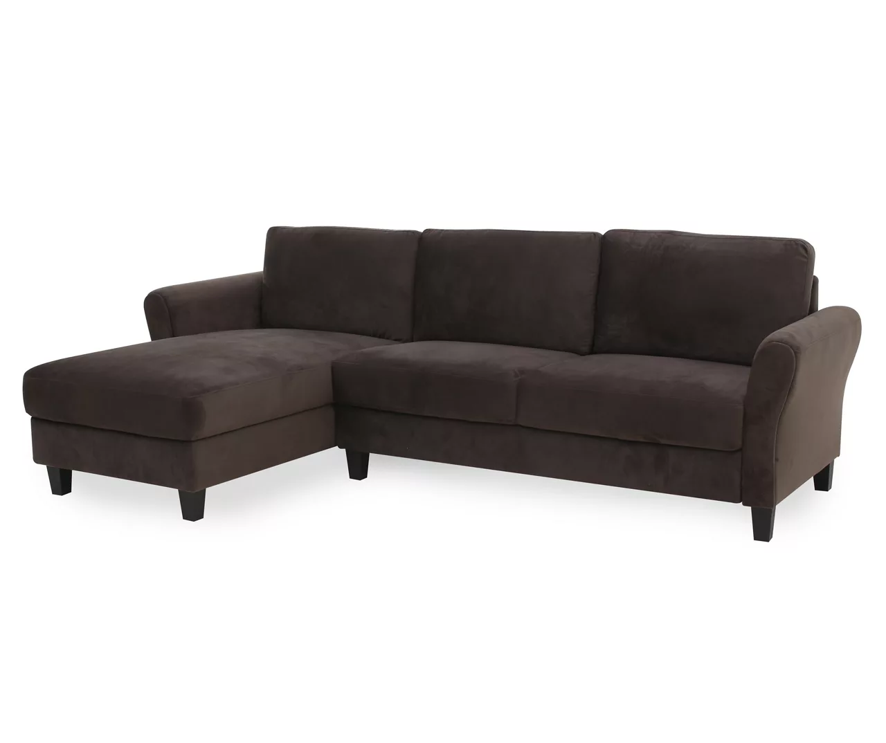 Waverley Coffee Brown Sectional 5 Waverley Coffee Brown Sectional - Image 3