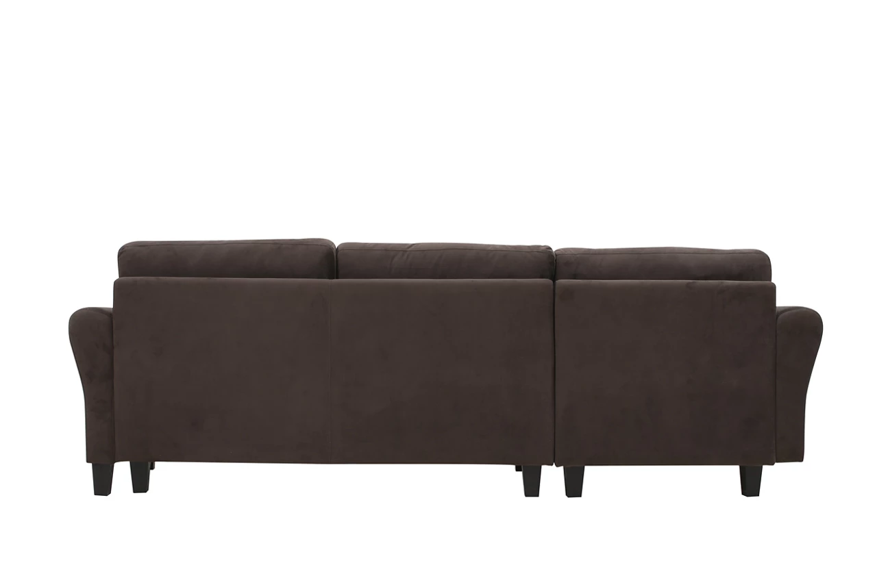 Waverley Coffee Brown Sectional 14 Waverley Coffee Brown Sectional - Image 12