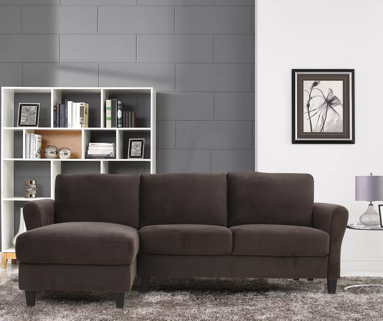 Waverley Coffee Brown Sectional 10 Waverley Coffee Brown Sectional - Image 8