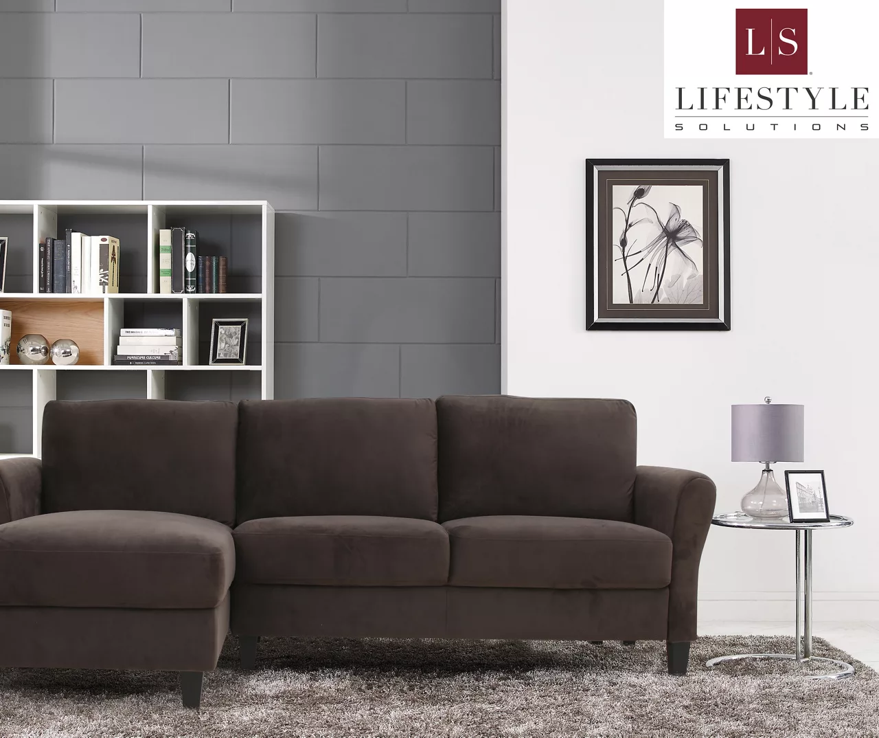 Waverley Coffee Brown Sectional 11 Waverley Coffee Brown Sectional - Image 9
