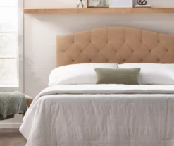 Brookside Curved Edge Upholstered Headboard -Storage supplies store 810527109 810527115 2