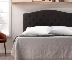 Brookside Curved Edge Upholstered Headboard -Storage supplies store 810527111 2