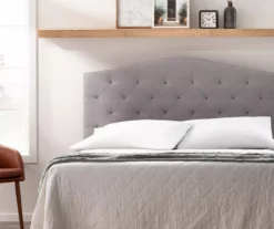 Brookside Curved Edge Upholstered Headboard -Storage supplies store 810527114 2