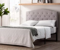 Brookside Curved Edge Upholstered Headboard -Storage supplies store 810527114 3