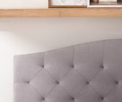 Brookside Curved Edge Upholstered Headboard -Storage supplies store 810527114 4