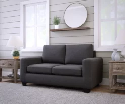 Brookside Shay Track Arm Loveseat -Storage supplies store 810527160 3