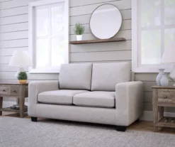 Brookside Shay Track Arm Loveseat -Storage supplies store 810527172 3