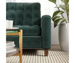 Brookside Tufted Velvet Sofa 18 Brookside Tufted Velvet Sofa -Storage supplies store 810527182 2