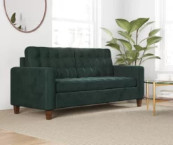 Brookside Tufted Velvet Sofa 19 Brookside Tufted Velvet Sofa -Storage supplies store 810527182 3