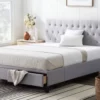 Brookside Anna Upholstered Storage Bed -Storage supplies store 810527228 810527230 1
