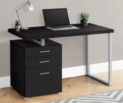 Monarch 48" Floating Computer Desk -Storage supplies store 810527341 1