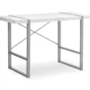 Monarch Paneled Metal Computer Desk -Storage supplies store 810527346 2