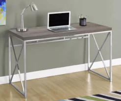 Monarch Metal Computer Desk -Storage supplies store 810527354 1