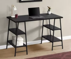 Monarch Metal 3 Tier Computer Desk -Storage supplies store 810527360 1