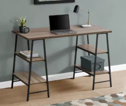 Monarch Metal 3 Tier Computer Desk -Storage supplies store 810527361 1