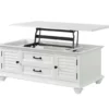 Charleston Shutter Door Lift Top Coffee Table -Storage supplies store 810532737 2