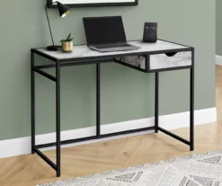 42" Single Drawer Computer Desk -Storage supplies store 810533362 1