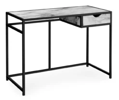 42" Single Drawer Computer Desk -Storage supplies store 810533362 2