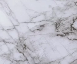 White Marble Look Computer Desk 8 White Marble Look Computer Desk -Storage supplies store 810533362 3 1