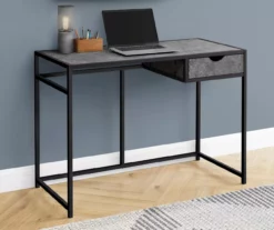 42" Single Drawer Computer Desk -Storage supplies store 810533364 1