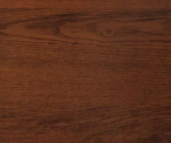 Cherry Wood Look Thick Panel Computer Desk -Storage supplies store 810533369 3