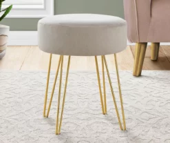 Hairpin Leg Upholstered Ottoman 26 Hairpin Leg Upholstered Ottoman -Storage supplies store 810533413 1