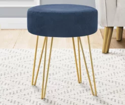 Hairpin Leg Upholstered Ottoman 30 Hairpin Leg Upholstered Ottoman -Storage supplies store 810533415 1