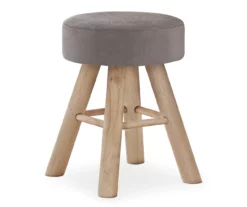 Wooden Leg Upholstered Ottoman 27 Wooden Leg Upholstered Ottoman -Storage supplies store 810533418 2