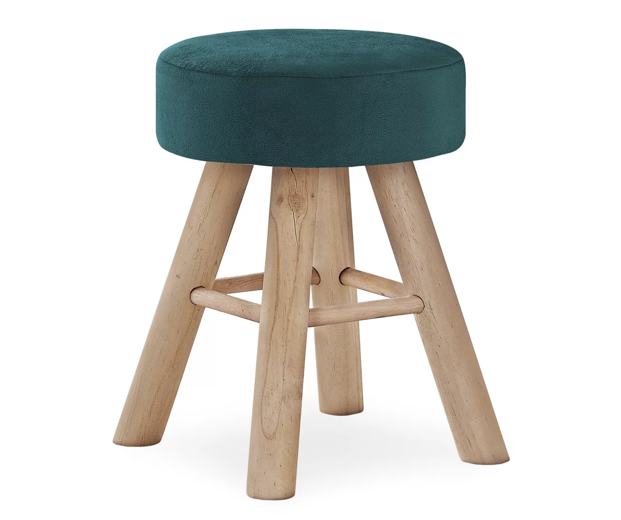 Wooden Leg Upholstered Ottoman 9 Wooden Leg Upholstered Ottoman - Image 7