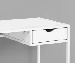 42" Single Drawer Computer Desk -Storage supplies store 810533429 4