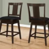 Faux Leather Swivel Bar Stools, 2-Pack -Storage supplies store 810533431 1