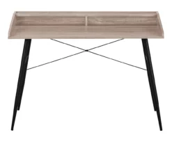 2-Cubby Computer Desk With Hutch -Storage supplies store 810533451 4