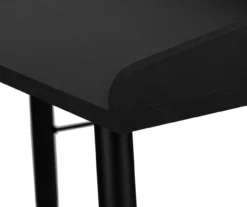 2-Cubby Computer Desk With Hutch -Storage supplies store 810533452 7