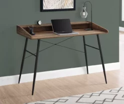 2-Cubby Computer Desk With Hutch -Storage supplies store 810533453 1