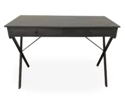 Real Living Rustic 2-Drawer Writing Desk