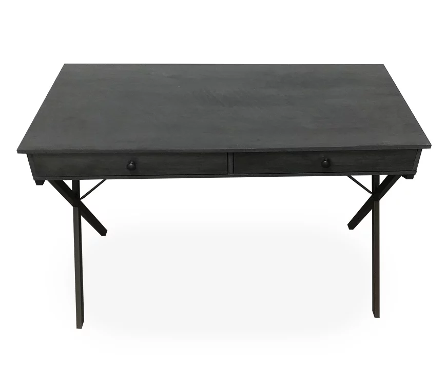 Real Living Rustic 2-Drawer Writing Desk 6 Real Living Rustic 2-Drawer Writing Desk - Image 4