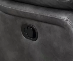 Paulson Gray Faux Leather Swivel Gliding Recliner 15 Paulson Gray Faux Leather Swivel Gliding Recliner -Storage supplies store 810535759 4