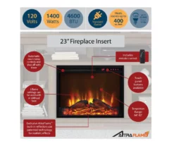 Flaxton Graphite Gray Electric Corner Fireplace Console 11 Flaxton Graphite Gray Electric Corner Fireplace Console -Storage supplies store 810538183 4