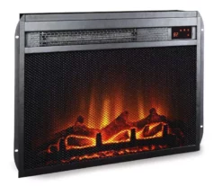 23" Mesh Electric Fireplace Insert -Storage supplies store 810538190 5