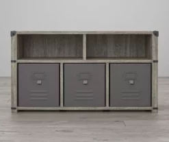 Nova Gray Oak Bedroom Storage Bench -Storage supplies store 810538200 1