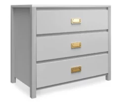 Monarch Hill Haven Dove Gray 3-Drawer Dresser 11 Monarch Hill Haven Dove Gray 3-Drawer Dresser -Storage supplies store 810538227 4