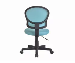Teal Mesh Office Chair -Storage supplies store 810538337 5 1