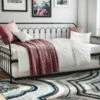 Bright Pop Black Metal Twin Daybed & Trundle 2 Bright Pop Black Metal Twin Daybed & Trundle -Storage supplies store 810538400 1